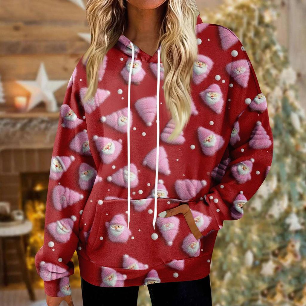 Hoodies For Women Oversized Winter Plush Cute Sweatshirts Pullover Trendy Fall Winter Clothes