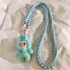 Cute White Canvas Doll Hanging Ornament Mobile Phone Hanging Rope Camera Hanging Rope