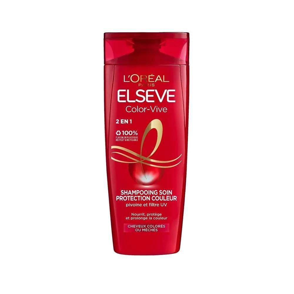 L'Oréal ELSEVE Shampoo 300ml 4-Pack Color-Vive Color Protection ELSEVE Color-Vive Color Protection Shampoo