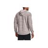 Under Armour Logo Print Zip Hoodie Sweatshirt Men Outerwear Agate-White 1370409-112