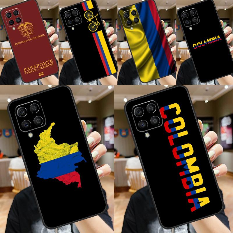 Colombia Flag For Samsung Galaxy M54 M34 M14 M53 M33 M13 M12 M32 M52 M20 M15 M55 M21 M51 M31s M30s Case