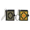 Mini Holy Bible Keychain Paper Book Pendant Key Chain Religious Christian Keyrings Holder Car Key Chains Fashion Jewelry