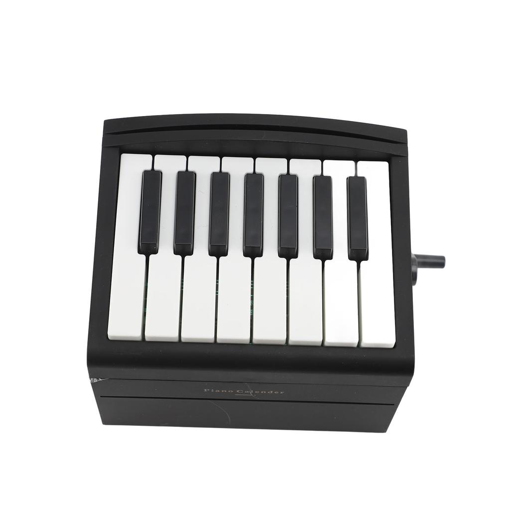 Playable Piano Calendar 52 Music Scores Rechargeable Piano Desk Calendar 2025 Birthday Gift