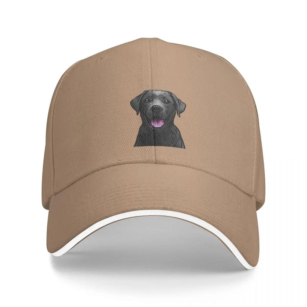 Schwarzer Labrador Retriever Hund Schwarzer Lab Baseballkappe Partyhut Benutzerdefinierte Kappe Golf Unisex Damen