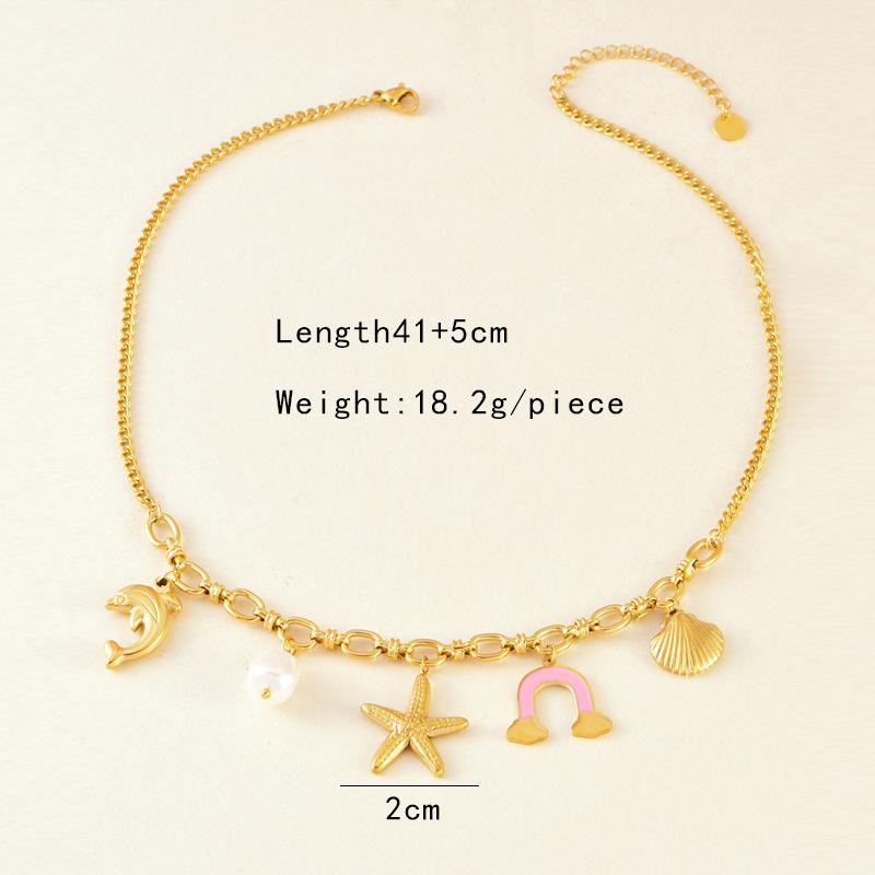 Ожерелье-подвеска в океанском стиле — фото 4