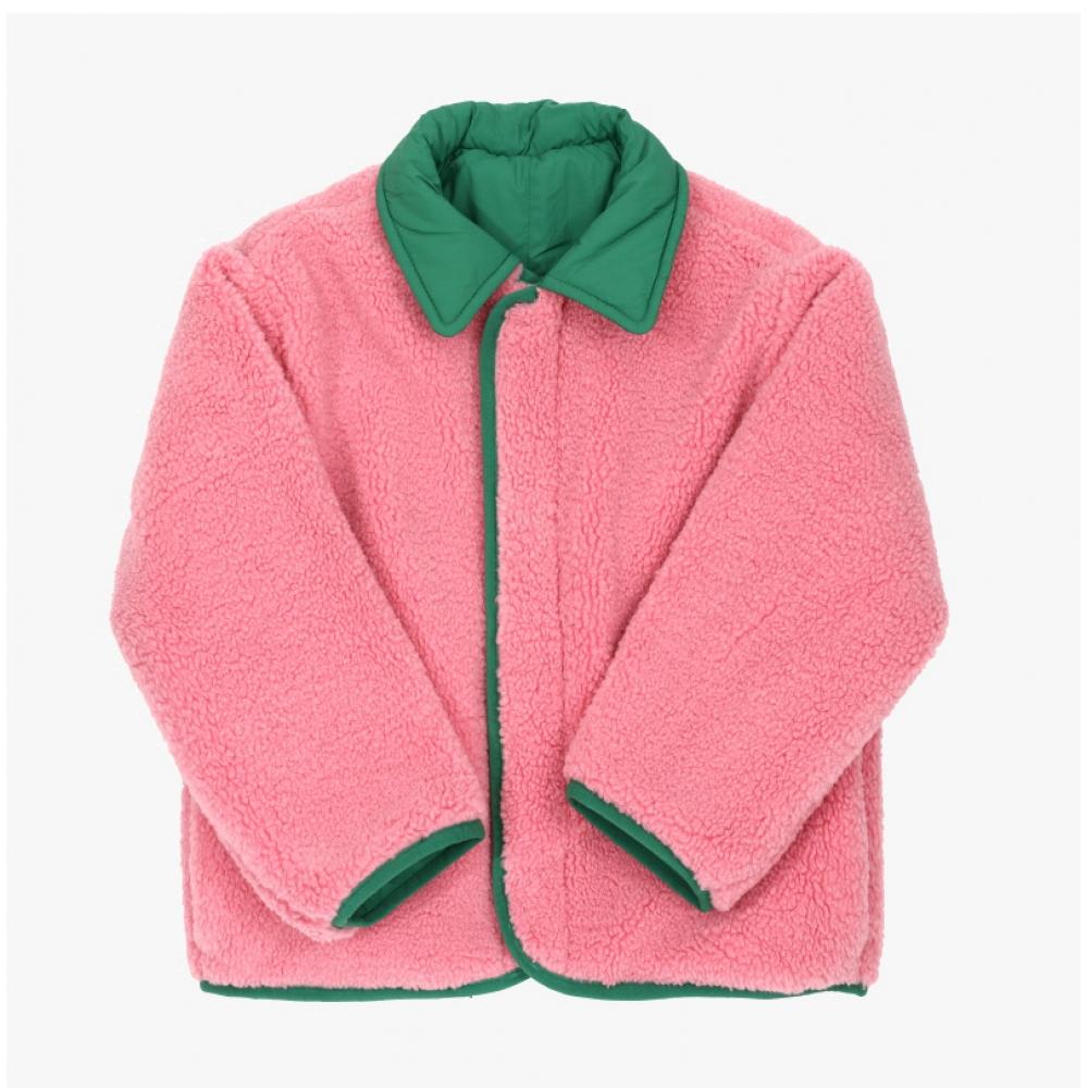 Jachetă reversibilă din lână Bobo Choses Clover pentru copii B225ac121