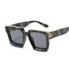 New Big Frame Square Sunglasses Men Fashion Shades Male Sun Glasses High Quality Outdoor Vintage Retro