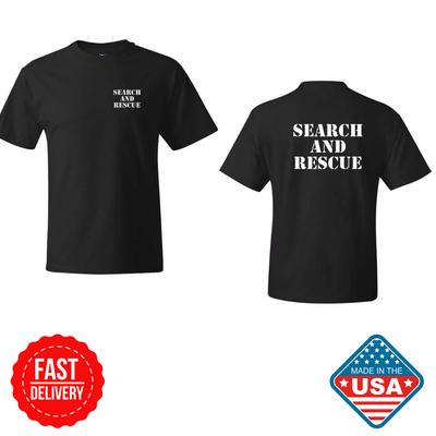Suche und Rettung Notfall-Bergungsteam T-Shirts S-5XL EMT Rettungsteam T-Shirt Unisex T-Shirt