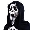 Masque de Faucheuse Squelette d'Horreur pour Halloween, Masque Fantôme Scream du Jeu de Mystère Meurtrier Dead by Daylight, Masque Fantôme Croc de Loup