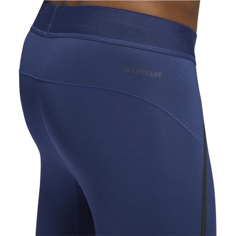 adidas SS25 Sports Lifestyle Series Casual Breathable Sports Long Pants Men Bottoms Dark-Blue FL4361
