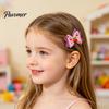 Girls Hair Accessories for Summer Cute Fruit Bow Clip, Artificial Leather Clips, Decorative Pins with Clips Matching Outfits