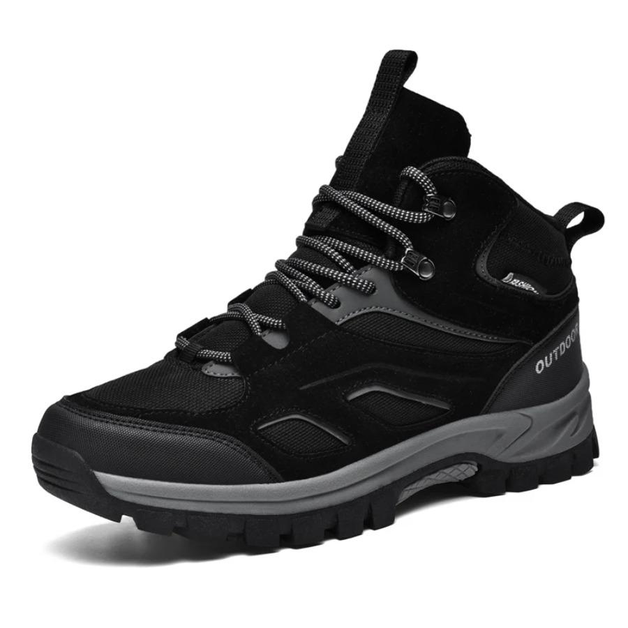 

Men s Hiking Shoes Outdoor Plus Size Anti-slip and Wear-resistant Hiking Shoes Fashion Casual Sports Shoes High-top Men s Shoes 46 чорний