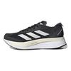adidas Zapatillas Adizero Boston 11 Black Carbon para hombre, color negro y blanco nube GX6651
