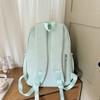 Schoolbag Korean ins new high-value fresh and sweet contrasting polka dot backpack junior high school students lightweight spring outing backpack