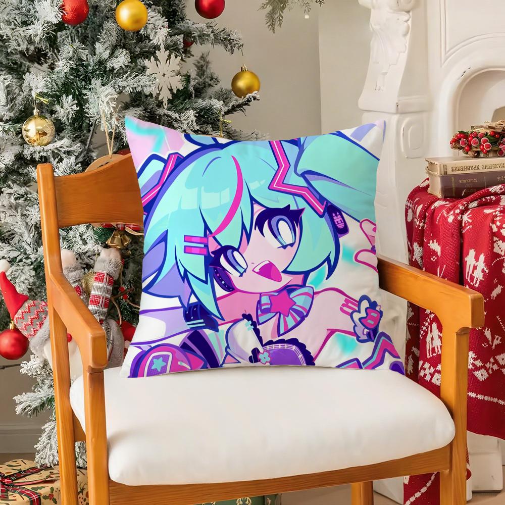 MMuse Dash GAME Pillow Case Silky Short Plush With Invisible Zipper Dustproof Sofa Cushion Cover For Home Decor