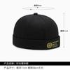 Summer Hats Men's and Women's Fashion Casual Hats Retro Street Hats Versatile Brimless Melon Fur Hats Trendy
