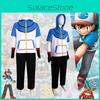 Ash Ketchum Anime Character Cosplay Polyester Outfit Gift Halloween