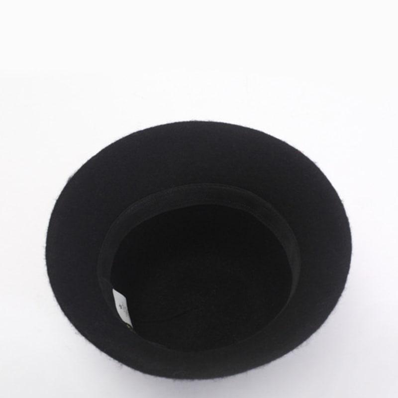 LALA Wool Knit Classic Hat - Black