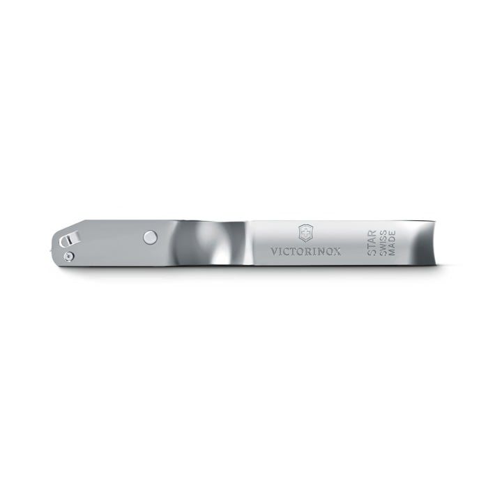 Victorinox - 6.0913 - Star Peeler, Vegetable Peeler, Micro Toothing, Extra Sharp Zag Cut, Stainless Steel, Colour Metal,