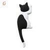 Novelty Cartoon Multifunctional Cat Fridge Magnet Refrigerator Sticker Hooks