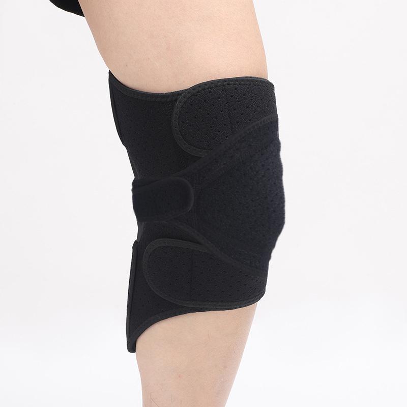 1 Pc Knee Brace Support With Powerful Rebound Springs,Adjustable Hook&Loop Closure,Running Sports Stabilizer Pads For Men&Women