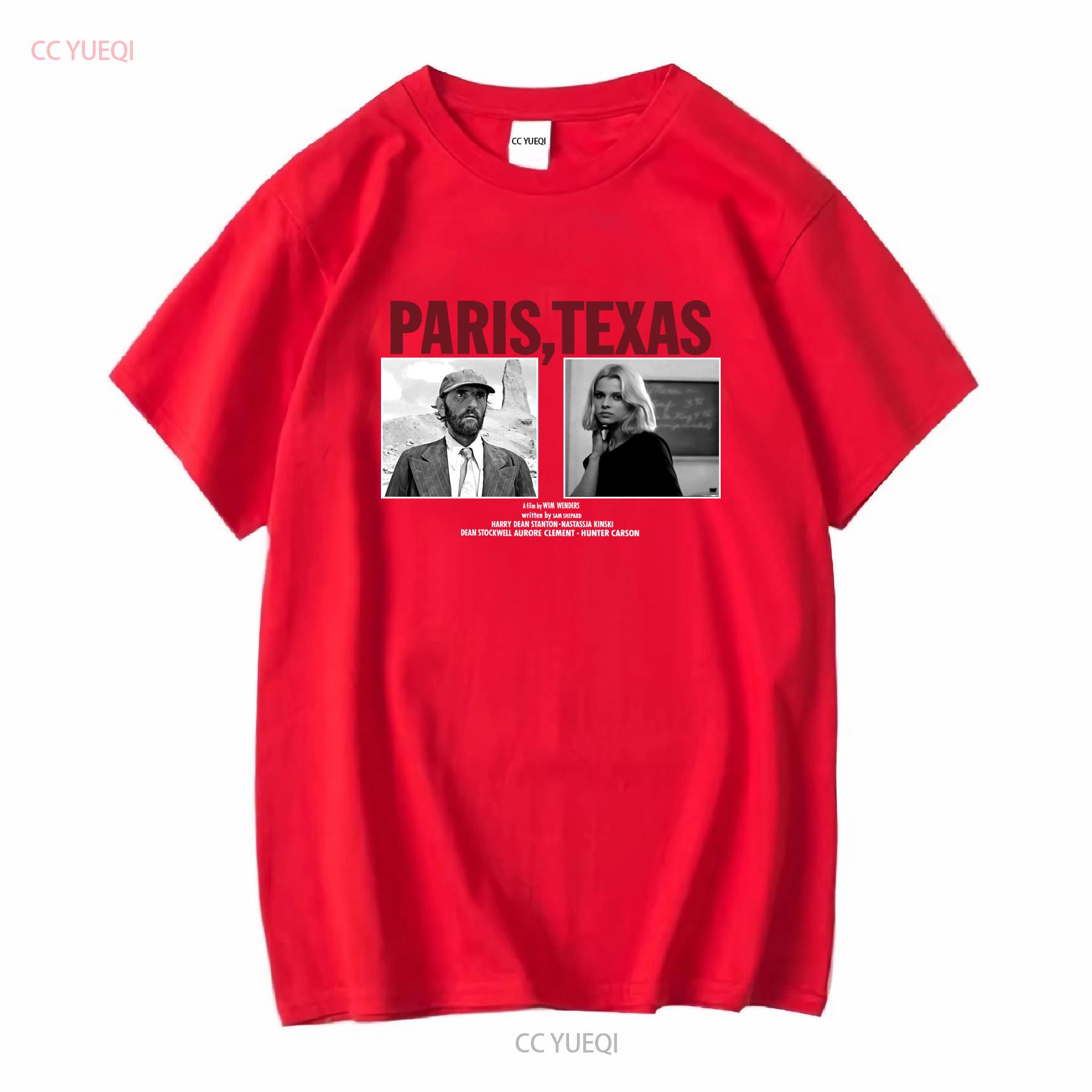 

Футболка Paris Texas 1984 г. Размер XXL Wim Wenders Werner Herzog David Lynch с длинным или коротким рукавом винтажная Стираная Дышащая S