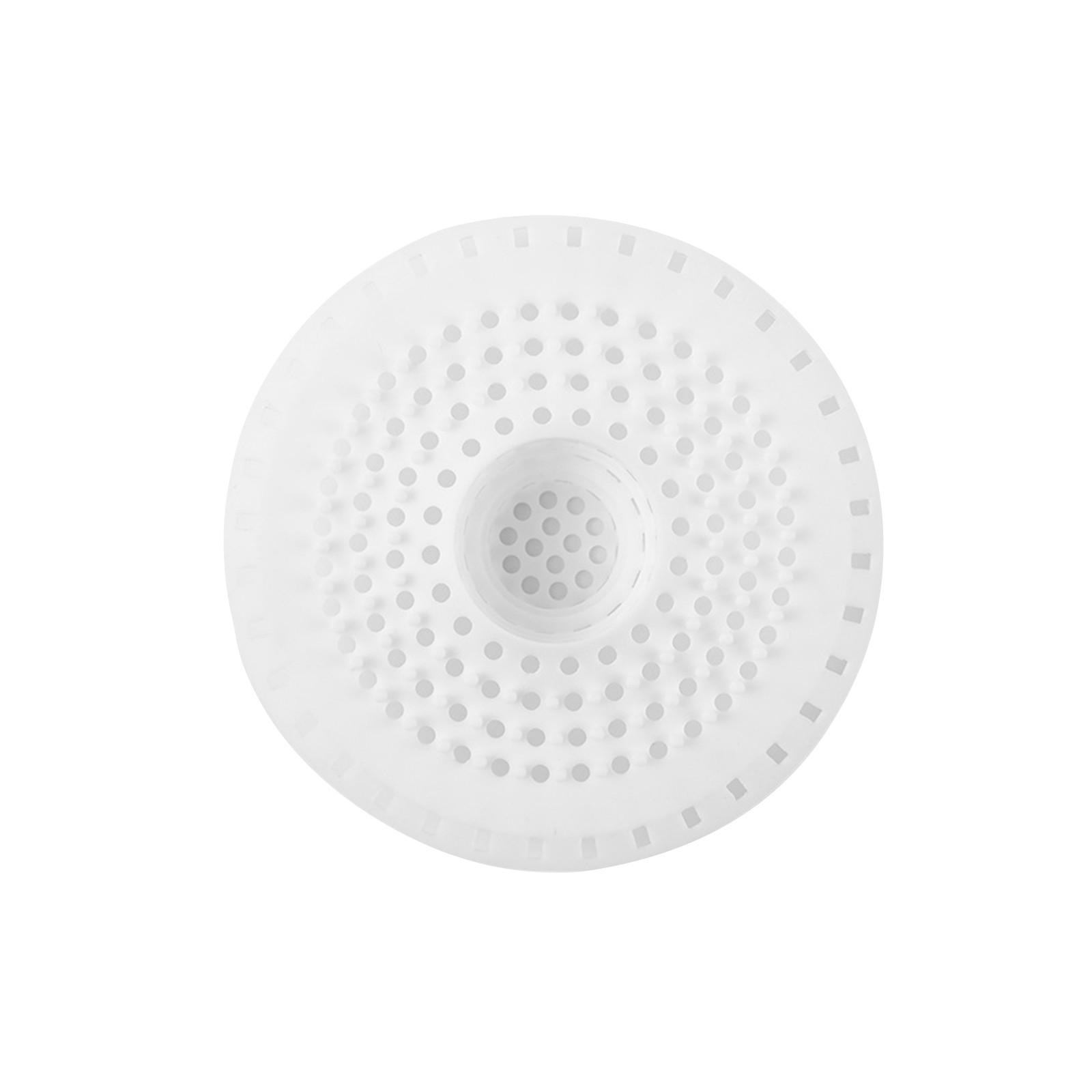 

Силиконовый чехол для защиты пола от засорения раковины, фильтр для защиты волос от засорения ванной комнаты One Size белый