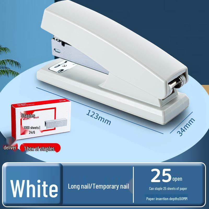 Universal Heavy-Duty Stapler - Labor-Saving, Thickened Design for All Sizes (Large, Medium, Small)