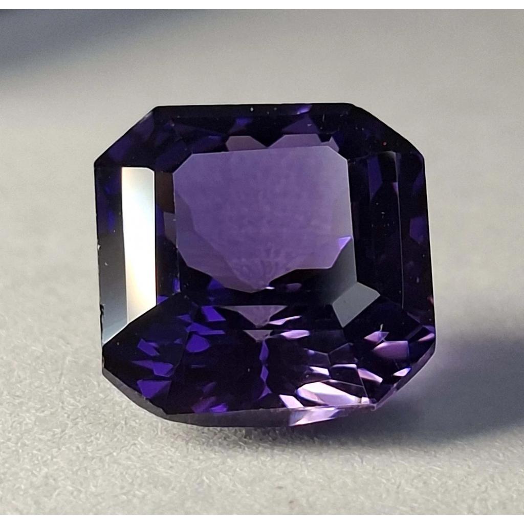 Beautiful Natural Purple Blue Tanzanite 8-10 Ct Asscher Cut Loose Gemstone