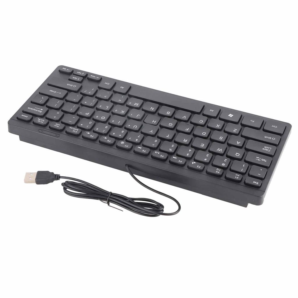 Mini Keyboard USB Wired Waterproof Multimedia Kaypad Portable Laptop Accessories K1000