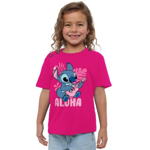Lilo & Stitch Girls Palm Beach Aloha T-Shirt