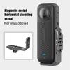 Aluminum Alloy Camera Expansion Bracket Camera Mounting Bracket for Insta360 Photography Equipment