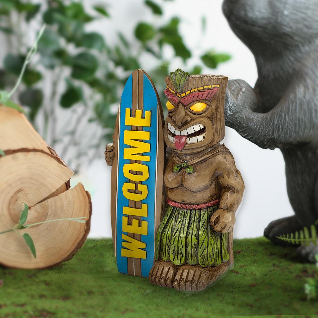 Totem Garden Garden Decoration Outdoor Totem Surfboard Resin Decoration