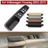 Left Hand Driver Car Interior Door Pull Handle Window Switch Cover Panel Trim Replacement For VW Volkswagen Touareg 2003-2010