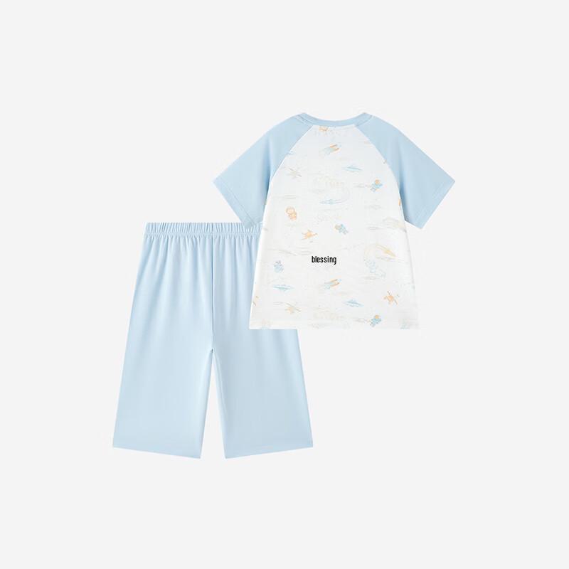 YEEHOO Boy's Summer Short Sleeve Pajama Set