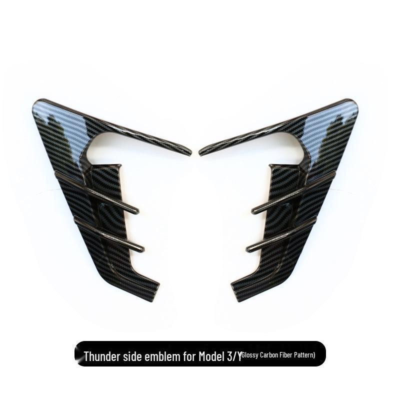 Camera Fender Side Emblem for Tesla Model Y/3 - Exterior Modification Accessory