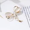 Butterfly Bow Brooch Brooch Accessories Female Fashion Suit Cardigan Large Pins Hundred Pearl Shawl Buttons Brooch Jewelry