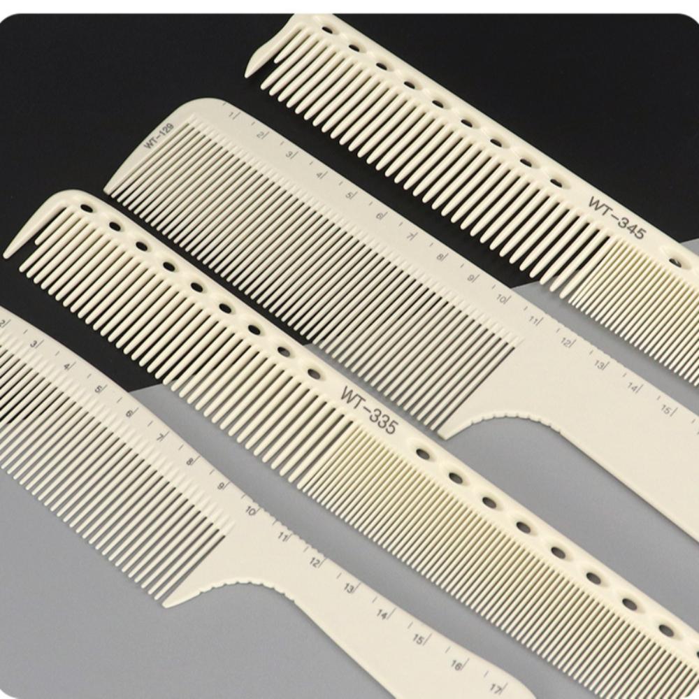 Double-sided Hair Cutting Comb Anti-static Professional Hairdressing Comb Laser Scale Hair Comb