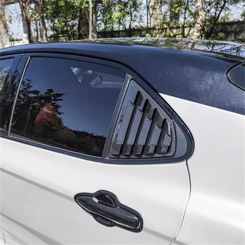 For Toyota Camry 2018-2024 Carbon Fiber Look Vent Window Scoop Louver Cover Trim