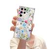 TEUM station simple flower Samsung S25ultra mobile phone case floral GalaxyS26 all-inclusive anti-drop protective case