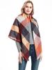 Imitation Cashmere Women Scarf Winter Plaid Scarve Pashmina Tassel Mujer Female Echarpe Hiver Foulard Bufanda Thick Wrap Shawls