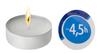 Aura Podgrzewacze Tealights Classic 4,5H 30 Szt. P15-30