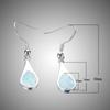 Hawaiian Ocean-Style Opal Teardrop Earrings