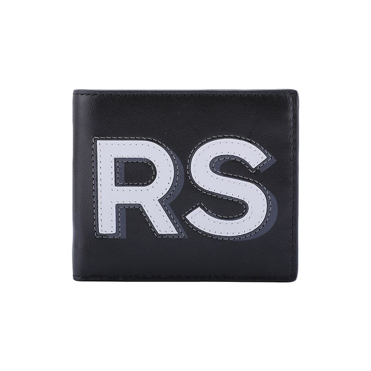 

Michael Kors MK Cooper Short Letter Three-In-One Foldable Trendy Wallet Men wallet Black White 36H9LCOF1L-BLACK-WHITE Basic Set (Bag+Box)