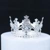 Luxury Baroque Queen Tiaras Sparkling Wedding Head Wear European Style Women Hair Hoop  Birthday