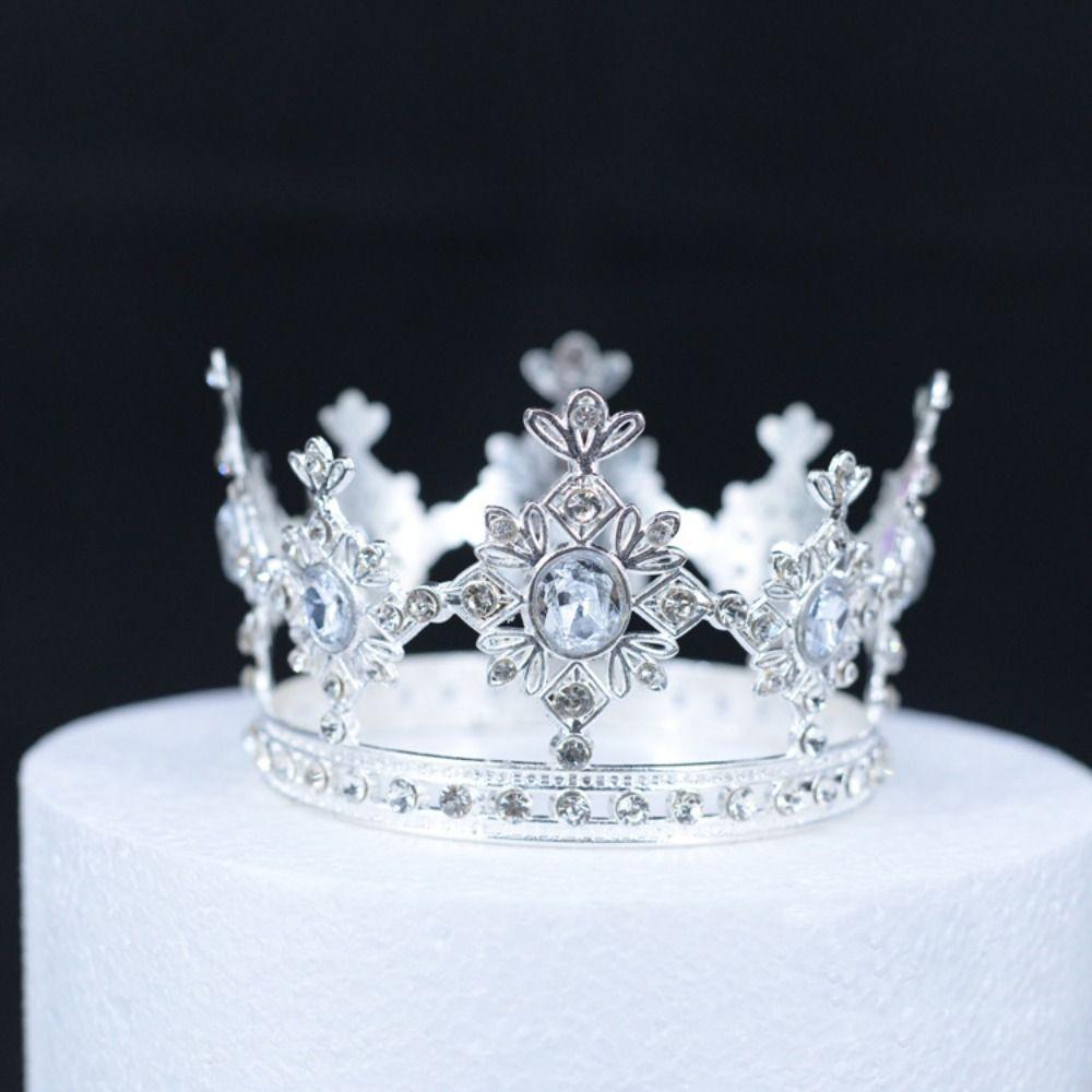 Luxury Baroque Queen Tiaras Sparkling Wedding Head Wear European Style Women Hair Hoop Birthday