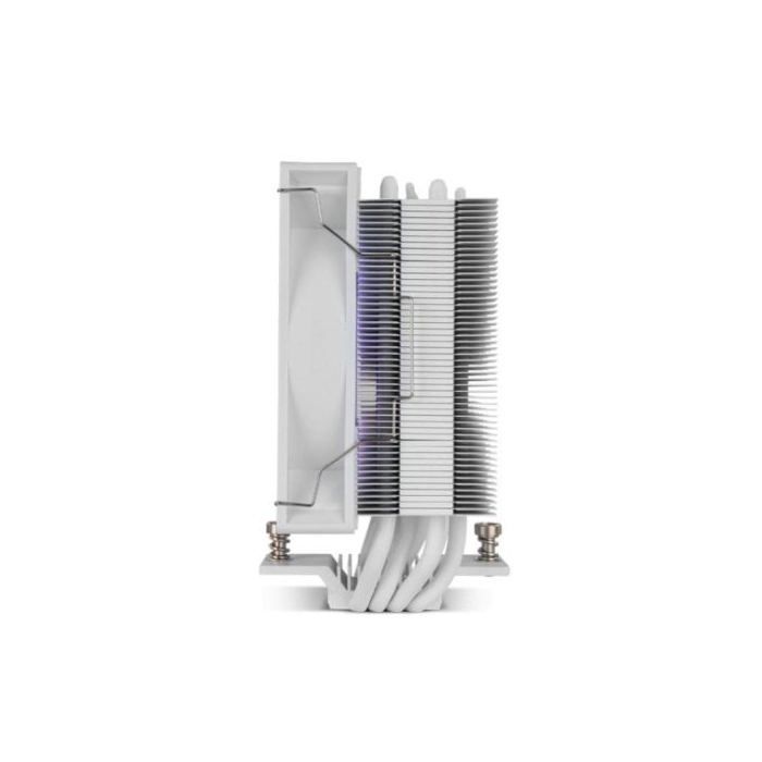 Refrigeración Aire Nox Socket AM5/AM4/LGA1700/1200/115x/1851 120mm Hummer R-400 ARGB TDP 235W Iluminación ARGB Blanco