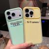 Apple 17 Pro Max Silicone Case: Large Hole, Matte AI Buttons, Fits iPhone 16