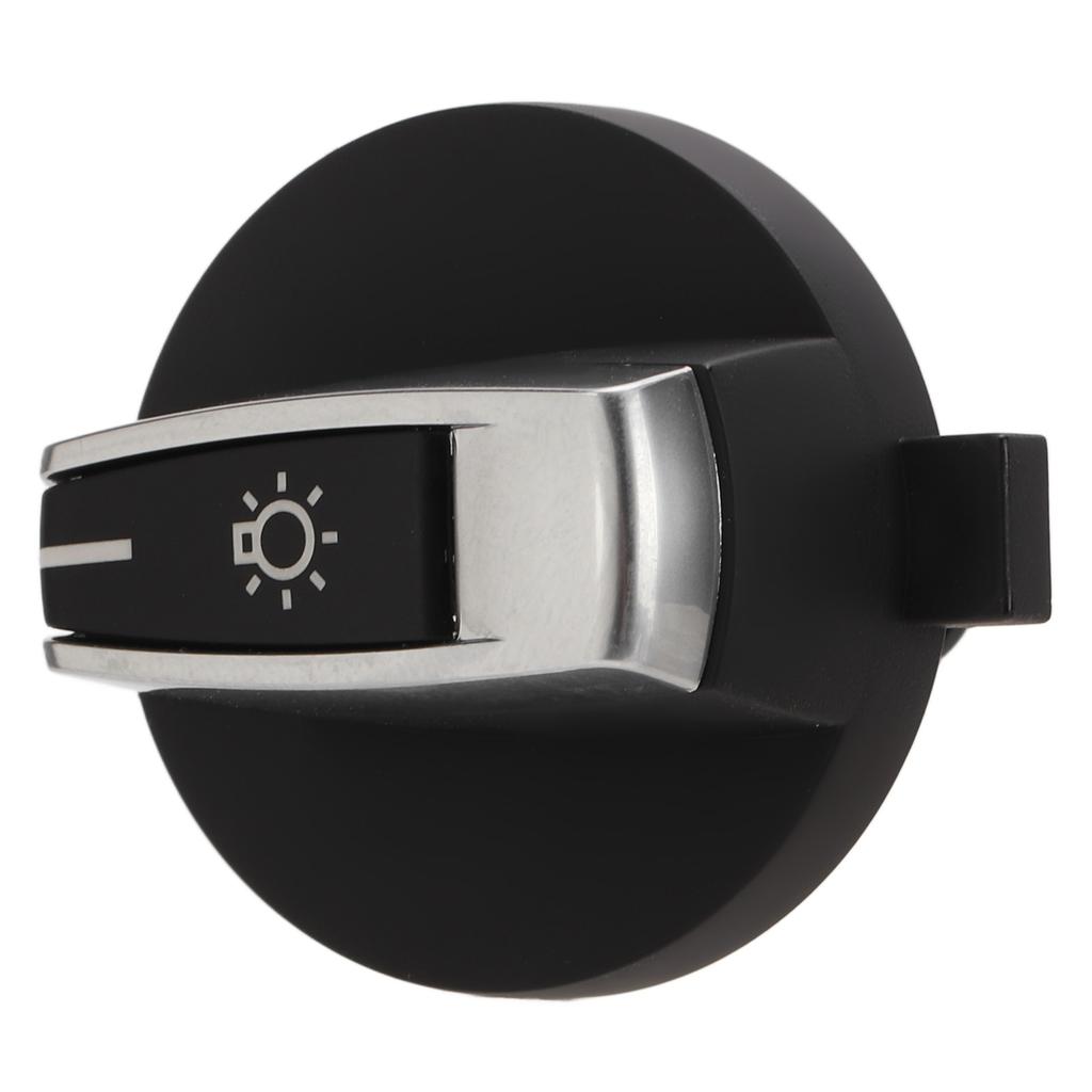 Scheinwerfer-Bedienknopf Auto Scheinwerferknopf Ersatz für 5 6 7 Serie X3 X4 Matt Schwarz