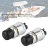 2Pcs Horn Engine Start Switch SPST Push Button Starter Waterproof 50A 12V for Car Boat